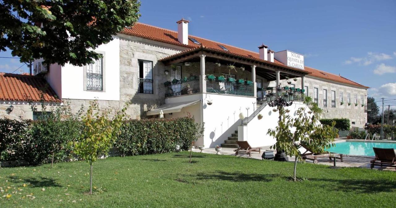 Solar Quinta De Sao Carlos Viseu Bagian luar foto