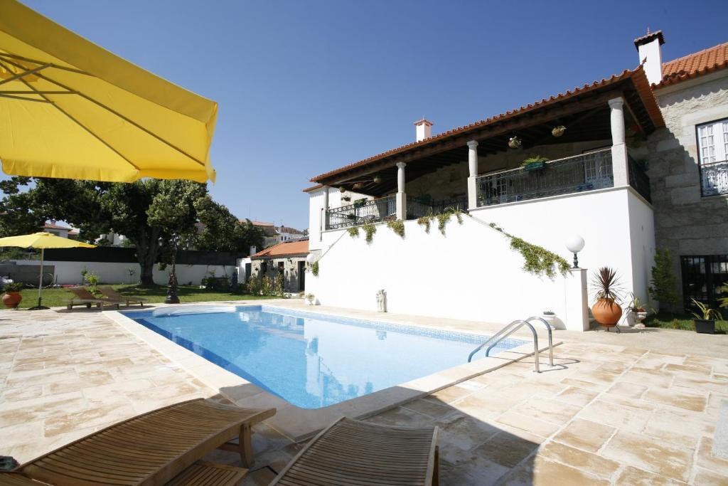 Solar Quinta De Sao Carlos Viseu Bagian luar foto